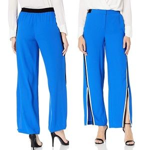 NWT NICOLE MILLER NY COLLECTION Striped Wide Leg Pants